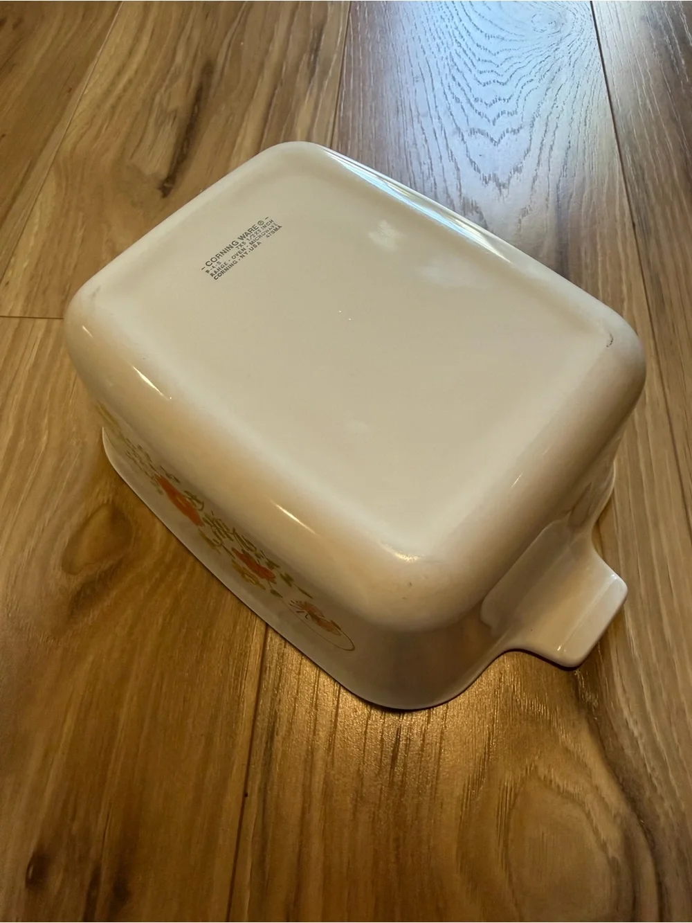 Vintage Corning Ware Wildflower P-4-B 1.5 Qt Casserole Baking Dish Floral USA